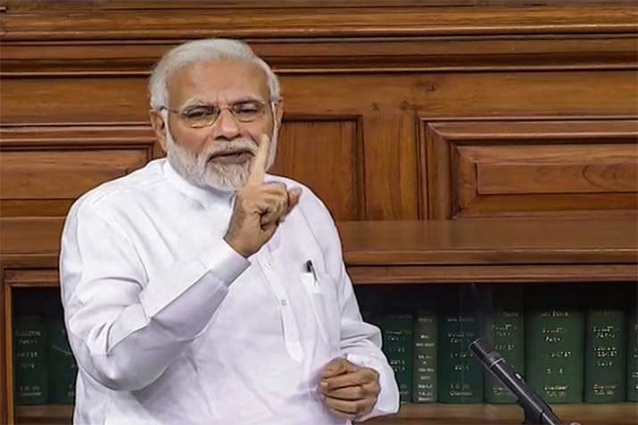 pm modi speech on no confidence motion pm modi speech on no confidence motion- India TV
