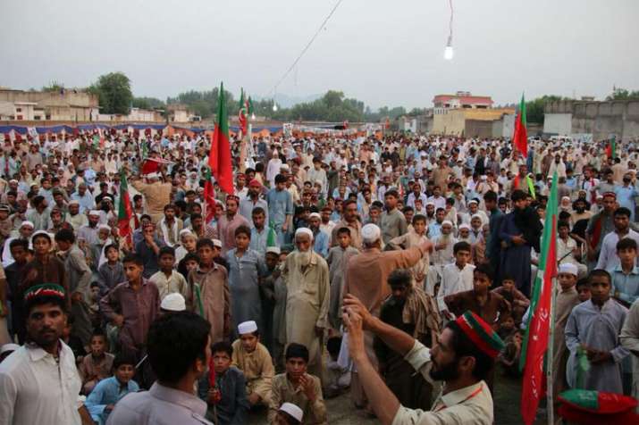A representational image of Pakistan Tehreek-e-Insaf rally | Facebook A representational image of Pakistan Tehreek-e-Insaf rally | Facebook- India TV