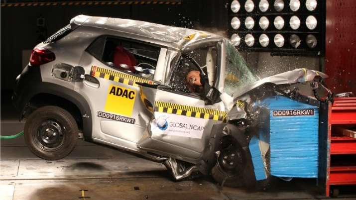 Renault Kwid Crash Test Renault Kwid Crash Test- India TV Paisa