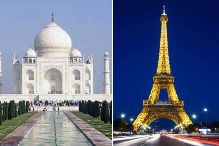 Eiffel Tower nothing compared to Taj Mahal but draws eight times more crowd Eiffel Tower nothing compared to Taj Mahal but draws eight times more crowd- Khabar IndiaTV
