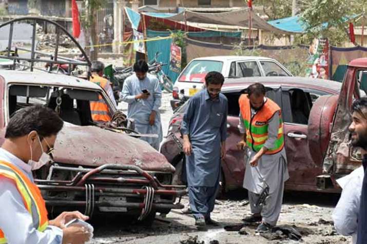 Nearly 37 people died in violence and suicide attacks... Nearly 37 people died in violence and suicide attacks...- India TV