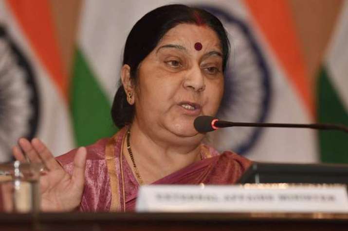 Sushma Swaraj to visit Bahrain on Saturday Sushma Swaraj to visit Bahrain on Saturday- India TV