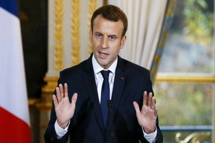 French President Amniel Macroon met Russian... French President Amniel Macroon met Russian...- India TV