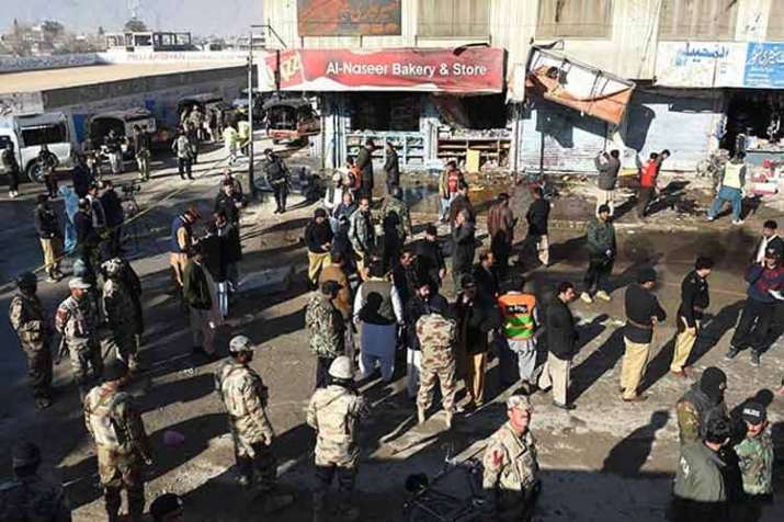 At least 25 people killed in Quetta bomb blast At least 25 people killed in Quetta bomb blast- India TV