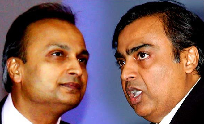 Anil Ambani & Mukesh Ambani Anil Ambani & Mukesh Ambani- India TV Paisa