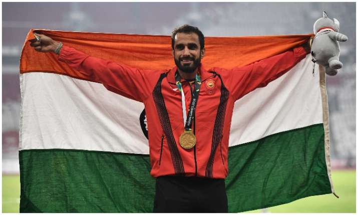 Manjit Singh wins gold in Asian Games 2018 Manjit Singh wins gold in Asian Games 2018- India TV