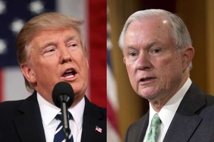 Donald Trump launches fresh attack on Jeff Sessions | AP Donald Trump launches fresh attack on Jeff Sessions | AP- India TV