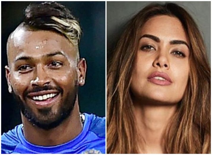 Hardik Pandya, Esha Gupta Hardik Pandya, Esha Gupta- Khabar IndiaTV
