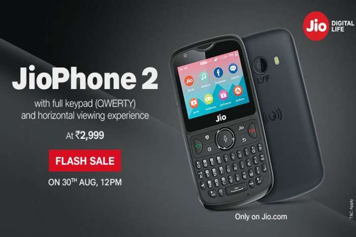 2nd JioPhone Flash Sale today 2nd JioPhone Flash Sale today- India TV Paisa