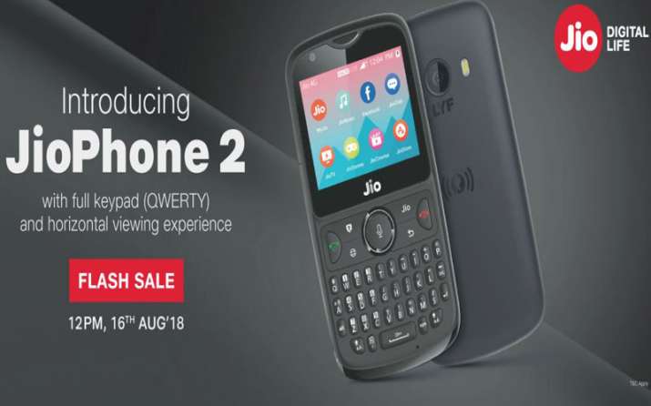 JioPhone 2 Flash Sale today JioPhone 2 Flash Sale today- India TV Paisa