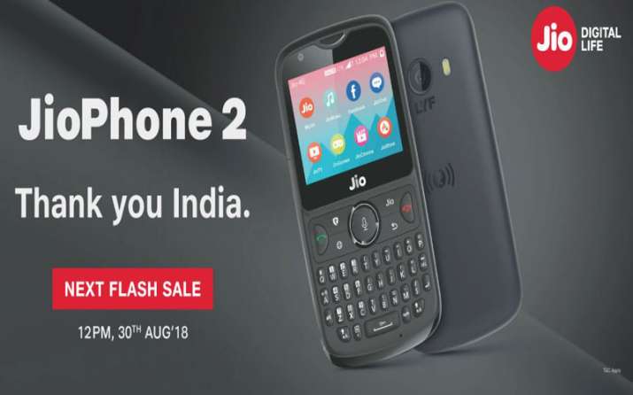 JioPhone 2 Flash Sale JioPhone 2 Flash Sale- India TV Paisa