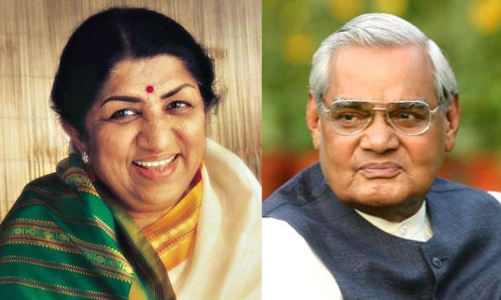 अटल बिहारी वाजपेयी-लता मंगेशकर अटल बिहारी वाजपेयी-लता मंगेशकर- India TV