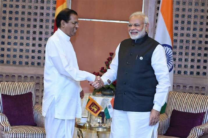 India ready to assist Lanka in any way it desires, says PM Narendra Modi to Sirisena | Twitter India ready to assist Lanka in any way it desires, says PM Narendra Modi to Sirisena | Twitter- India TV