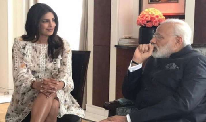 Narendra Modi and Priyanka Chopra Narendra Modi and Priyanka Chopra- India TV Paisa