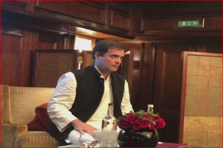 Rahul Gandhi in UK Rahul Gandhi in UK- India TV