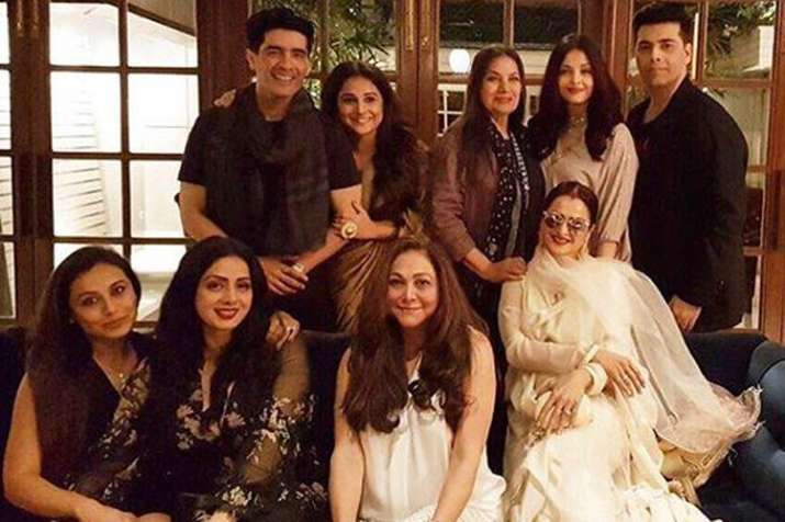 Sridevi with friends Sridevi with friends- India TV