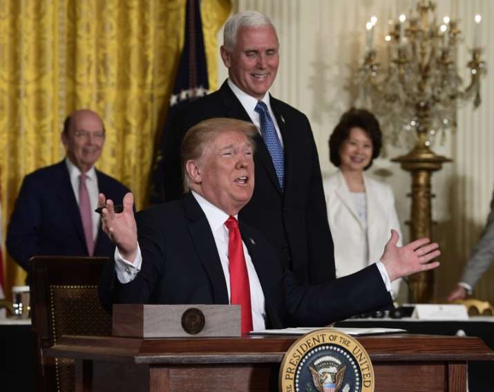 Anyone doing business with Iran will not be doing business with the United States says Donald Trump Anyone doing business with Iran will not be doing business with the United States says Donald Trump- India TV Paisa