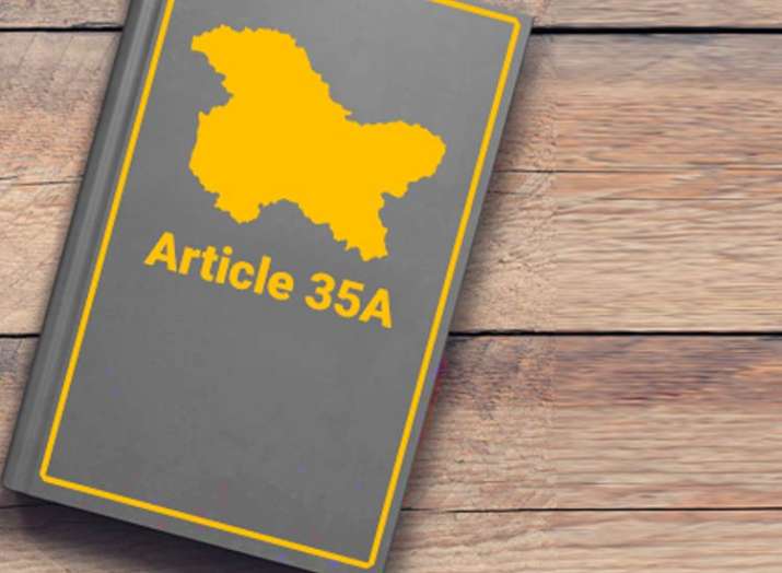 Article 35A Article 35A- India TV
