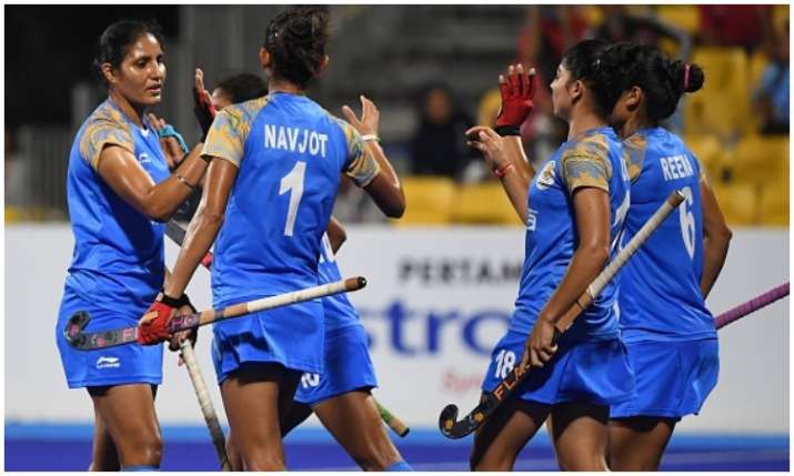 Indan Women hockey team beat Thailand Indan Women hockey team beat Thailand- India TV