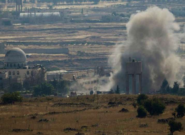 Explosions reported at Syrian military airport in Damascus Explosions reported at Syrian military airport in Damascus- India TV