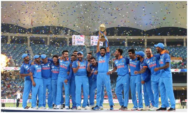 Team India Celebrates after Clinch Title Team India Celebrates after Clinch Title- India TV