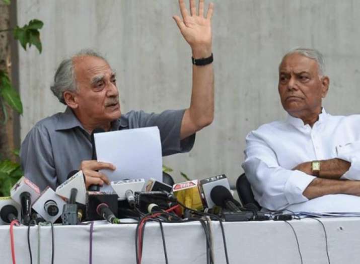 Arun Shourie, Yashwant Sinha Arun Shourie, Yashwant Sinha- India TV