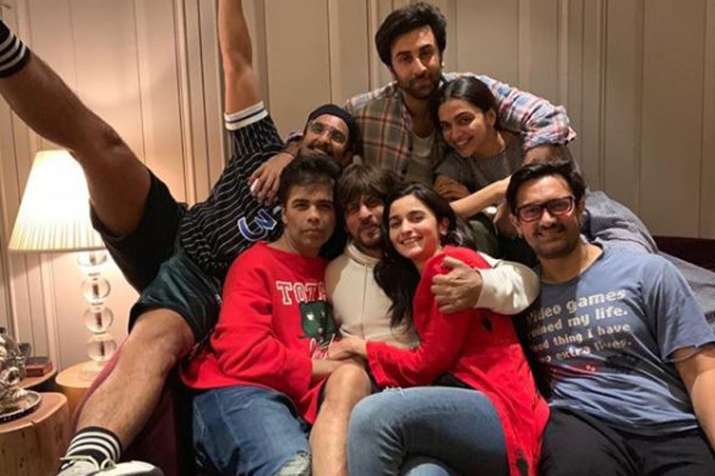 Karan Johar shared group picture on his Instagram account Karan Johar shared group picture on his Instagram account- India TV