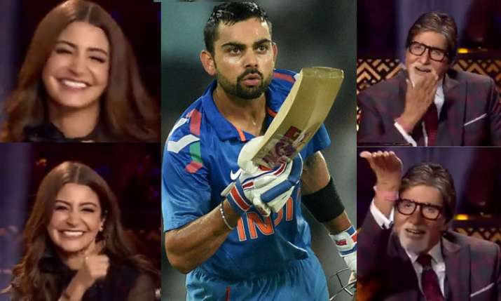 Virat-Anushka, Amitabh Bachchan, KBC Virat-Anushka, Amitabh Bachchan, KBC- India TV