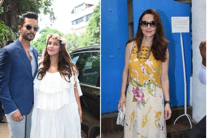 Neha Dhupia, Angad Bedi, Preity Zinta Neha Dhupia, Angad Bedi, Preity Zinta- India TV