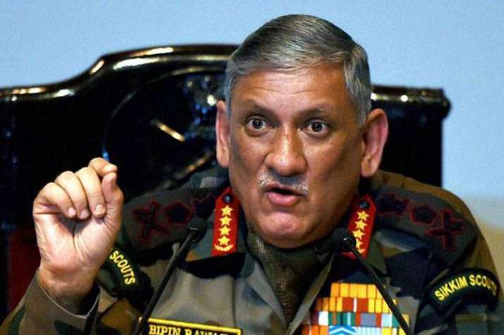 Time to reply to Pakistan in same coin, it must feel same pain, says General Bipin Rawat | PTI Time to reply to Pakistan in same coin, it must feel same pain, says General Bipin Rawat | PTI- India TV