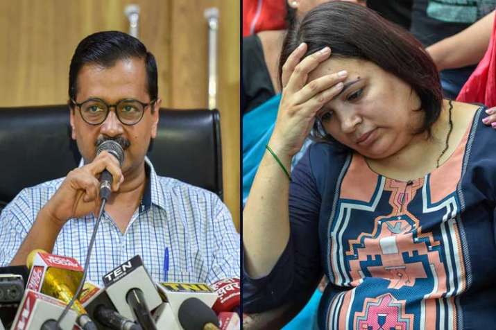 Vivek Tiwari case: Kejriwal speaks to his wife, slams... Vivek Tiwari case: Kejriwal speaks to his wife, slams...- India TV