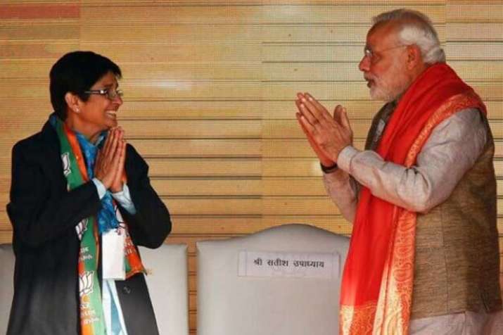 kiran bedi and pm modi kiran bedi and pm modi- India TV