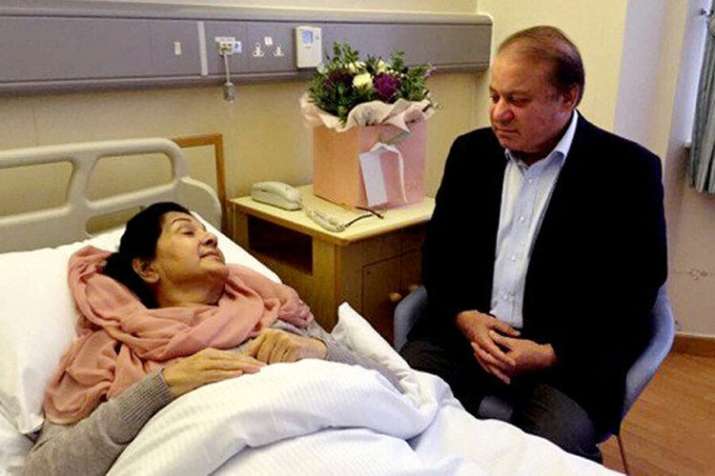 Nawaz Sharif, Maryam Nawaz to get parole for Begum Kulsoom funeral | Twitter Nawaz Sharif, Maryam Nawaz to get parole for Begum Kulsoom funeral | Twitter- India TV