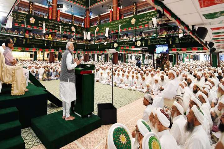 Narendra Modi Prime Minister of India Indore Dawoodi Bohra community mosque live updates Narendra Modi Prime Minister of India Indore Dawoodi Bohra community mosque live updates- India TV