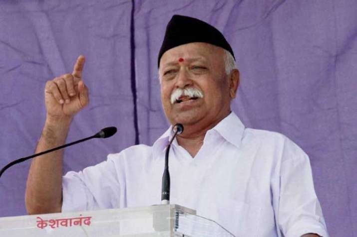 RSS Chief Mohan Bhagwat RSS Chief Mohan Bhagwat- India TV
