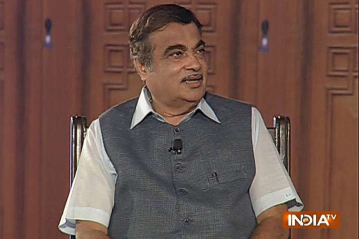 Nitin Gadkari in Aap Ki Adalat Nitin Gadkari in Aap Ki Adalat- India TV
