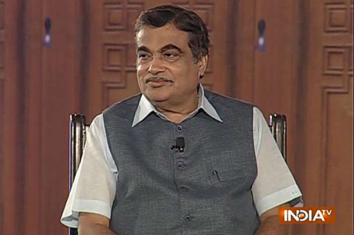 Nitin Gadkari in Aap Ki Adalat Nitin Gadkari in Aap Ki Adalat- India TV