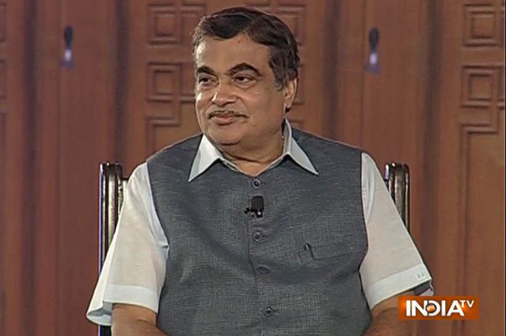 Nitin Gadkari in Aap Ki Adalat Nitin Gadkari in Aap Ki Adalat- India TV