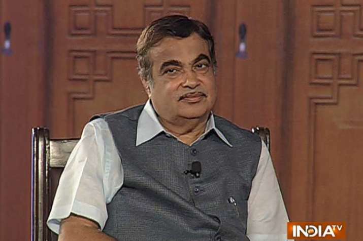 Nitin Gadkari in Aap Ki Adalat Nitin Gadkari in Aap Ki Adalat- India TV