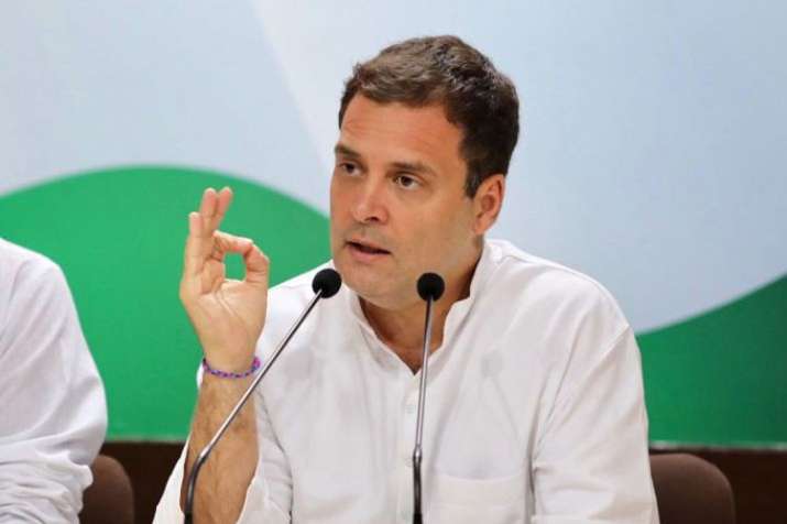 Rafale Deal: PM Modi must clarify on allegations by former French President Hollande, says Rahul Gan Rafale Deal: PM Modi must clarify on allegations by former French President Hollande, says Rahul Gan- India TV