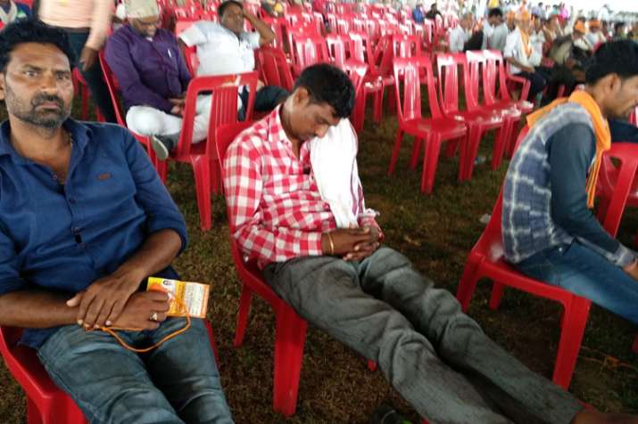 मोदी-शाह की सभा में... मोदी-शाह की सभा में...- India TV
