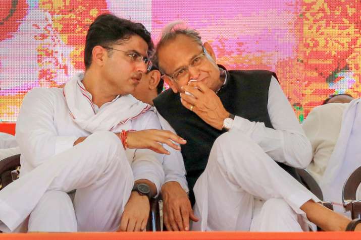 सचिन पायलट और अशोक... सचिन पायलट और अशोक...- India TV