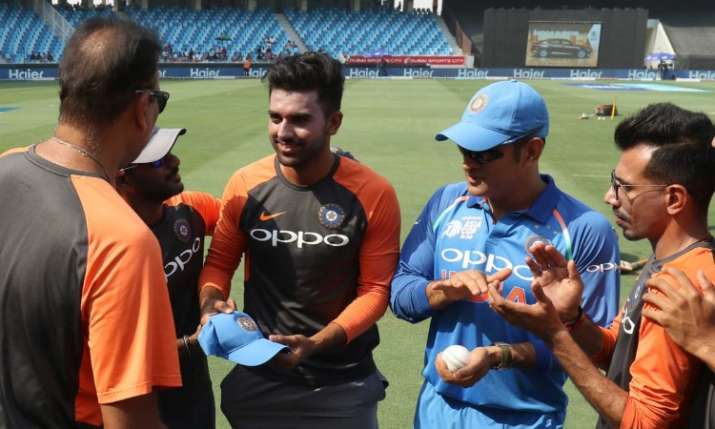Deepak Chahar and MS Dhoni Deepak Chahar and MS Dhoni- India TV