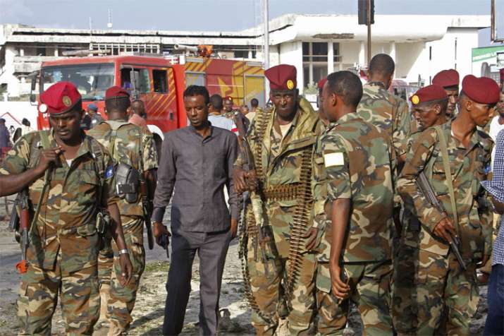 Somalia: Suicide car bombing in capital Mogadishu kills at least six | AP Somalia: Suicide car bombing in capital Mogadishu kills at least six | AP- India TV