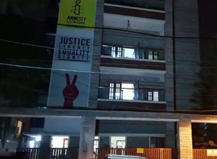 Amnesty International Bengaluru office raided by Enforcement Directorate Amnesty International Bengaluru office raided by Enforcement Directorate- India TV