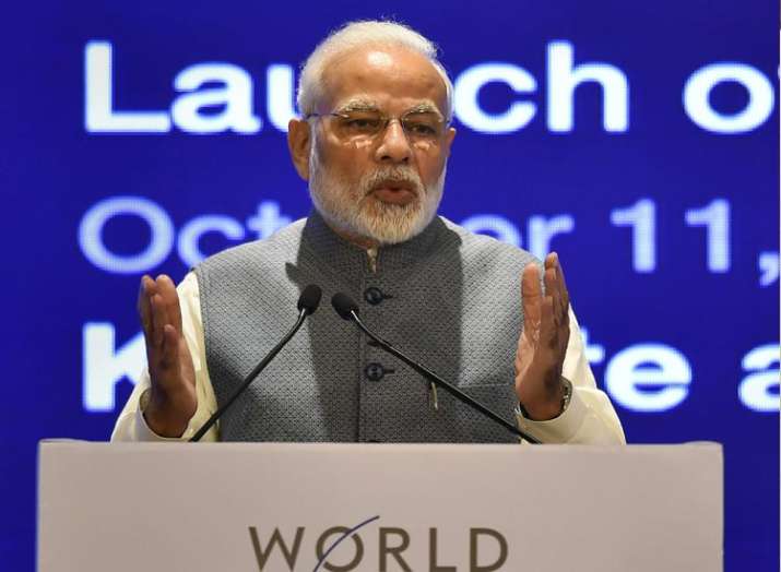 PM Modi inaugrates Centre for 4th Industrial Revolution in New Delhi PM Modi inaugrates Centre for 4th Industrial Revolution in New Delhi- India TV