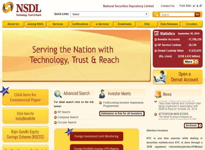 NSDL Payments Bank starts operations NSDL Payments Bank starts operations- India TV Paisa