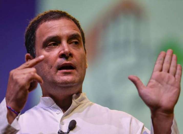 कांग्रेस अध्यक्ष राहुल गांधी कांग्रेस अध्यक्ष राहुल गांधी- India TV