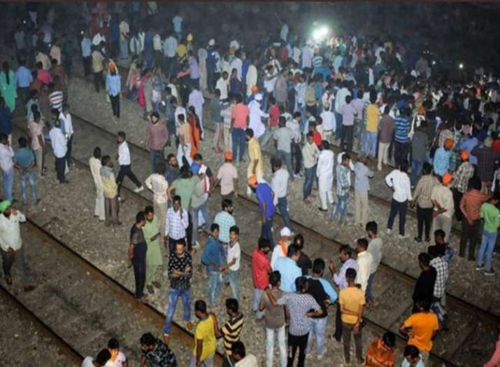 Amritsar train accident updates Amritsar train accident updates- India TV