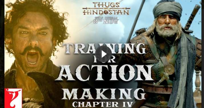 Making of Thugs Of Hindostan Making of Thugs Of Hindostan- India TV